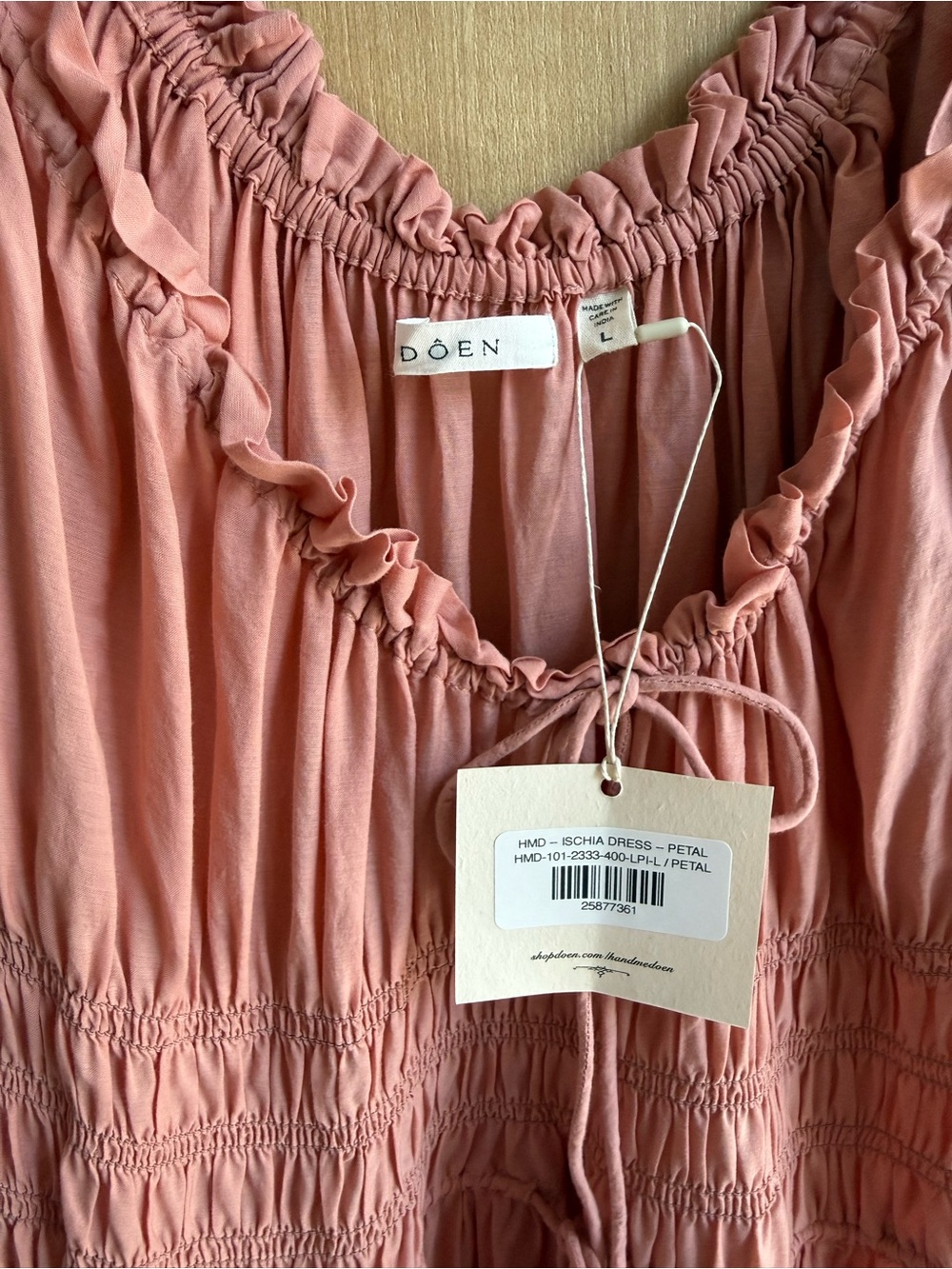 Doen Ischia Dress in Petal - Picture 14 of 16